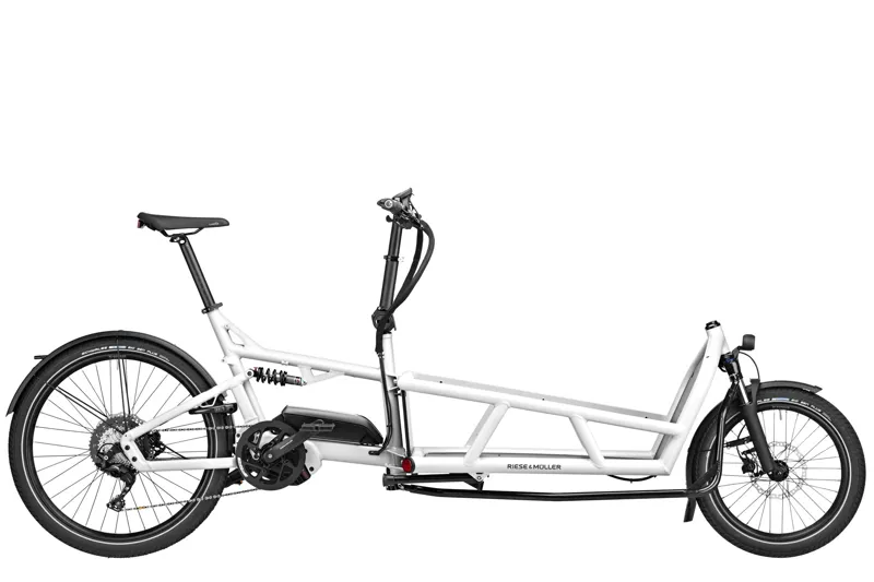 Riese and Muller Load 75 Touring Electric Bike White